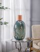 A & B Home Blue/Copper Vase-4