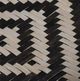 A & B Home 3-Piece Black/White Round Woven Bamboo Tray Set-2