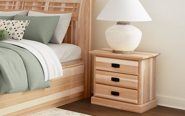 A-America® Amish Highlands Natural Nightstand-2