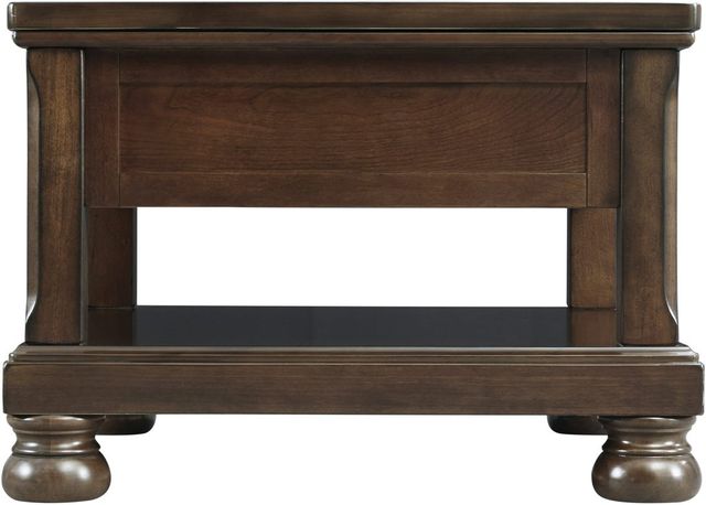 Signature Design by Ashley® Porter Rustic Brown Lift Top Coffee Table-4