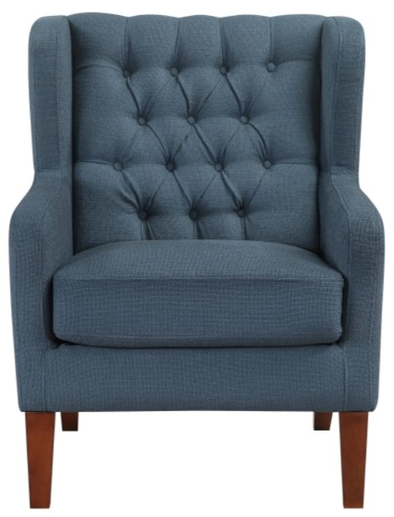Homelegance® Aria Blue Accent Chair-2