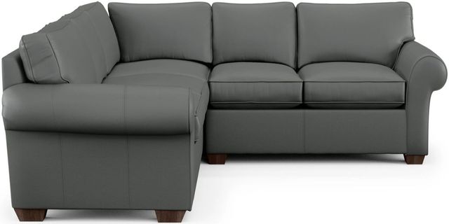Flexsteel® Vail Dark Gray Sectional-1