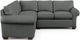 Flexsteel® Vail Dark Gray Sectional-1