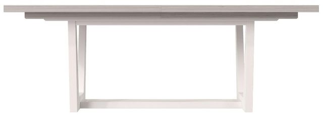 Bernhardt Stratum Fossil/Mist Dining Table with Fossil Base-3