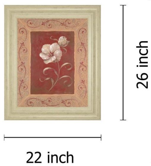 Classy Living Vivian Flasch Amanda’s Hibiscus Wall Art-2