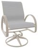 Telescope Casual Aruba Abalone/Desert Aluminum/Fabric Outdoor Sling Swivel Rocker-0