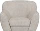 International Furniture Direct Tamesis Ivory Swivel Accent Chair-5