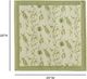 TOV Furniture Dolce 4-Piece Olive Green Natural Cotton Napkin Set-2