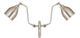 Cal® Lighting & Accessories Dual Light Pharmacy Brushed Steel Floor Lamp-1