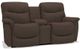 La-Z-Boy® James Tobacco Power Reclining Loveseat with Console-0