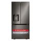 LG 33" 24.5 Cu. Ft. PrintProof™ Black Stainless Steel French Door Refrigerator-4
