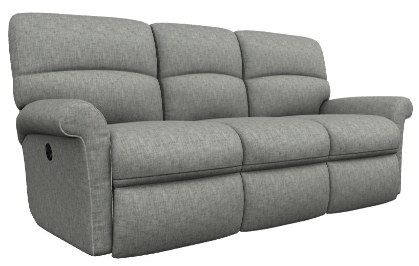 La-Z-Boy® Robin Charcoal Manual Reclining Sofa | Sound Furniture