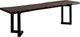 Porter International Designs Manzanita Midnight V Base Bench-0