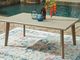 Signature Design by Ashley® Cliff Trails Beige Aluminum Outdoor Dining Table-3