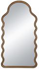 A & B Home Brown Arch Mirror-1