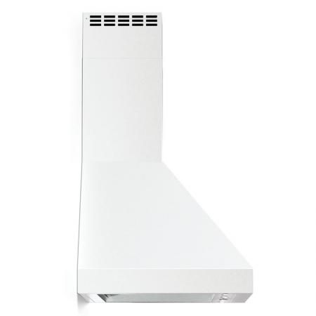 Verona® Designer Series 36" White Wall Mounted Chimney Range Hood-3
