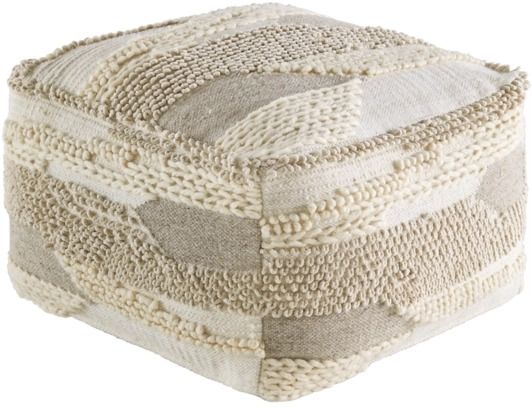 Signature Design by Ashley® Cartlow Cream/Beige/Gray Pouf-0