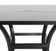 CabanaCoast® Monaco Contract Aluminum 42" Outdoor Square Dining Table-2