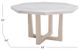 Bassett Mirror Newport Sun-Bleached Ash Dining Table-1