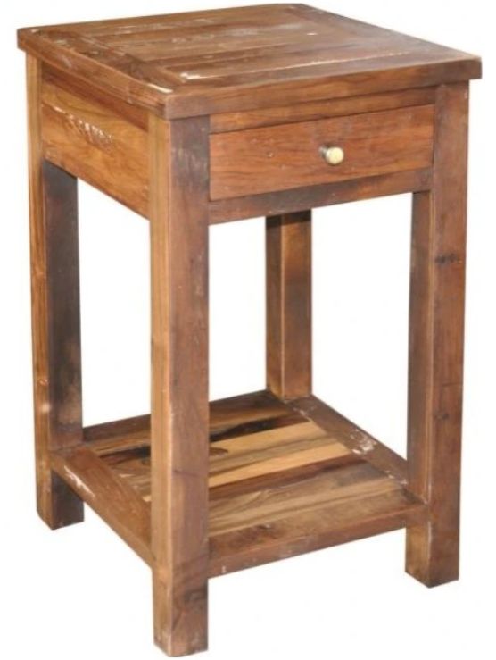 Jaipur Furniture Lulu Rustic Sawan Side Table-0