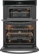 Frigidaire Gallery® 30" Smudge-Proof® Black Stainless Steel Oven/Microwave Combo Electric Wall Oven-1