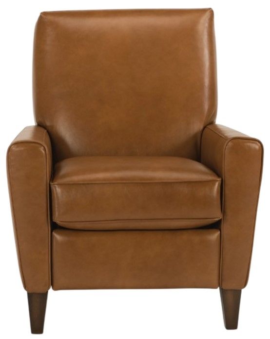 Flexsteel® Customizable Digby Leather Manual High-Leg Recliner-3