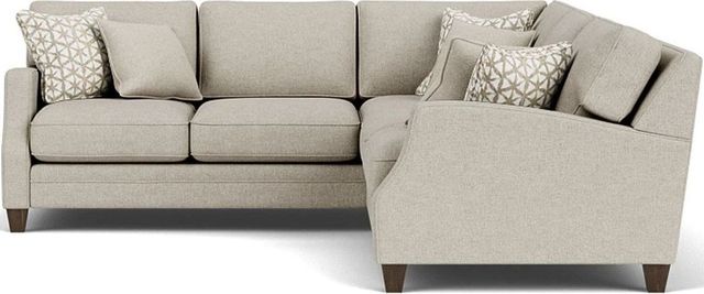 Flexsteel® Lennox Silver Driftwood Sectional-1