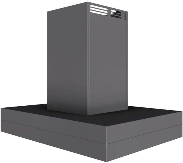 Vent-A-Hood® 36" Gunsmoke ARS Contemporary Island Range Hood-1
