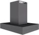 Vent-A-Hood® 36" Gunsmoke ARS Contemporary Island Range Hood-1