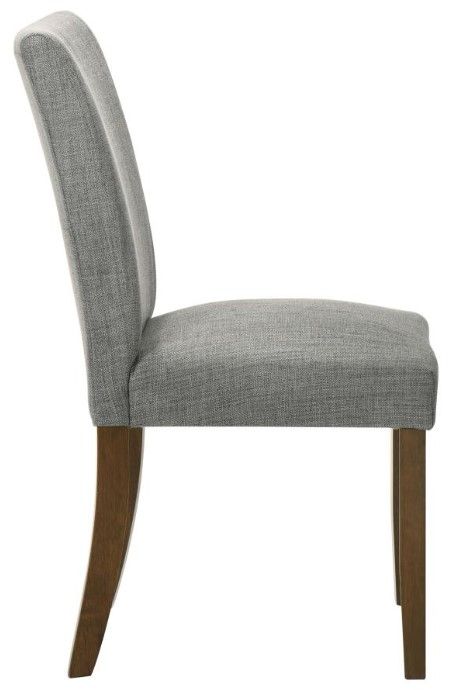 Coaster® Cantley Gray Upholstered Dining Side Chair-2