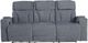Signature Design by Ashley® Studio Cave Steel Power Reclining Sofa with Adjustable Headrest-1