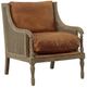 Furniture Classics Ketchem Brown/Washed Oak Occasional Chair-0