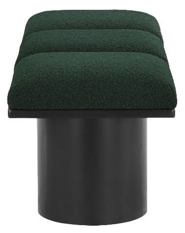 Meridian Furniture Pavilion 3-Piece Green/Black 54" Modular Bench Set-2
