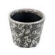 A & B Home 3-Piece Black Herb Pot Set-1