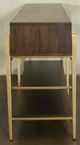 Riverside Furniture Dekker Brown Console Table with Metal Framework-2