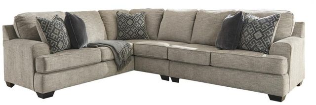 Signature Design by Ashley® Bovarian 2-Piece Stone Sectional with Ottoman-1