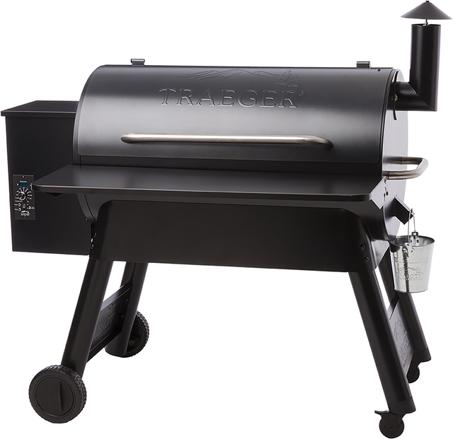 Traeger® 34 Series Folding Front Shelf-Black-1