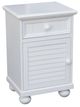 Cottage Creek Furniture Beachfront White Nightstand-0