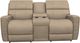 La-Z-Boy® Apollo Khaki Power Reclining Loveseat with Console, Headrest, and Lumbar-1