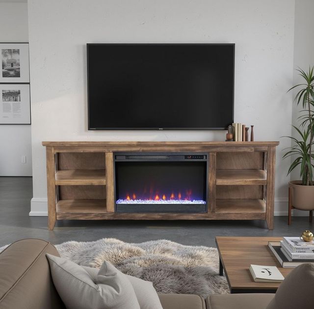 Legends Home Studio Bourbon 65" Fireplace TV Stand-1