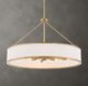 Uttermost® Algiers Gold/White 8-Light Pendant-1