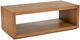 Flexsteel® Waterfall Light Oak Coffee Table with Casters-0
