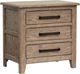 Magnussen Home® Claremont Smokey Taupe Drawer Nightstand-0