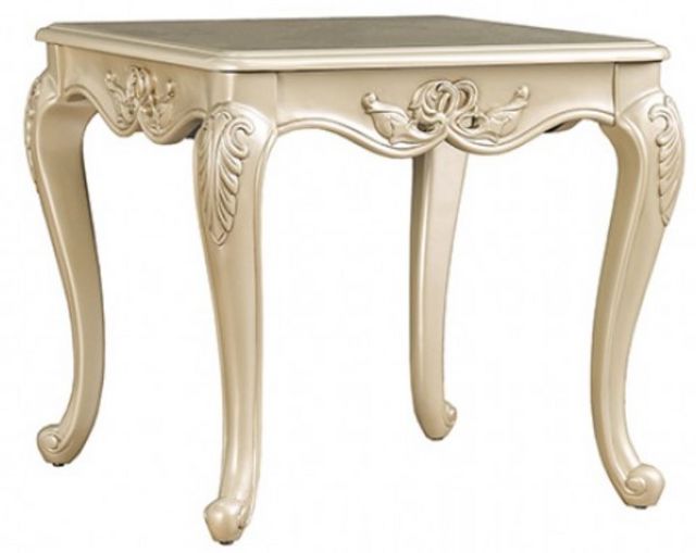 Furniture of America® Rochester Champagne End Table