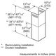 Bosch® Black Stainless Steel Duct Extension Accessory Kit-1