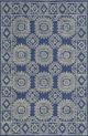 KAS Rugs Hudson Navy Suzani 5'x7' Area Rug-0