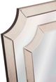 Bassett Mirror Jules Silver Wall Mirror-2