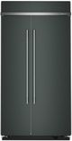 KitchenAid® 42" 25.5 Cu. Ft. Juniper Built In Side-by-Side Refrigerator with Platinum Interior-0
