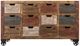 International Furniture Direct Urban Multidrawer Brown Console-2