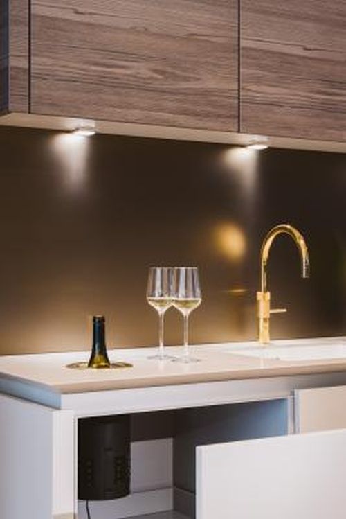 U-Line U-Chill® 6" Brushed Stainless Steel Wine Cooler-2